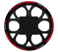 YESKIT Adhesivos Decorativos modificados Pegatina para Rueda De Motocicleta, Pegatina De Llanta, Cinta De Rayas para Cubo para B&MW F900R F800R F900XR S1000RR S1000R S1000XR R1200R R1250RS(Color7)