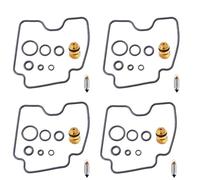 YESKIT Kit de Juntas Kit Reparación Carburador Motocicleta 4 Unidades para Y&amaha para FZS600 para Fazer 1998 1999 2000 2001 2002 2003