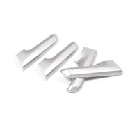 YESKIT Kit De Molduras Para Manija De Puerta De Apoyabrazos De Puerta Interior Autopartes Para Toyota Para Land Cruiser Para Prado FJ150 150 2010-2019