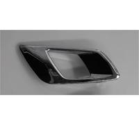 YESKIT Kit De Molduras Para Manija De Puerta Y Reposabrazos Puerta Interior Para Ford Para Ranger Para Everest 2015-2021(Bright silver right)