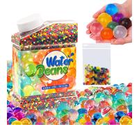 YESLUSY - Perlas de agua, 50.000 cuentas coloridas, decorativas y coloridas, no tóxicas y biodegradables, perlas de gel para flores y plantas