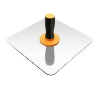 Yeso Hawk - Soporte de aluminio para tablero de mortero de yeso de 30,5 cm con mango ergonómico, bordes lisos, diseño de esquinas redondas, herramienta profesional de yeso de estuco