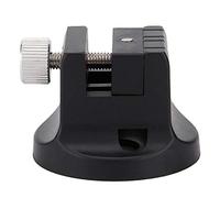 Yessetry Herramienta de reparación de relojes, correa de reloj, base de fijación, herramienta de ajuste de relojes, accesorios de mantenimiento para relojeros, negro