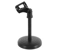 Yessetry Micrófono con cable de escritorio Micrófono inalámbrico Soporte de disco Micrófono musical Soporte ABS