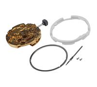 Yessetry Movimiento mecánico de esqueleto dorado 82S0 Japón - Bobinado automático Movt Parashock 21 joyas pieza de repuesto, dorado