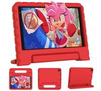 YESTEL Tablet para Niños 8 Pulgadas - Android con Control Parental, 2GB RAM + 32GB ROM Expandible 1TB, Pantalla HD 1280×800 IPS, WiFi, Batería 3600mAh, Funda EVA Antigolpes - Rojo