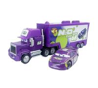 Yestree Cars juguete 2 piezas conjunto de vehículos, camiones coches y coche de carreras niño camión portador modelo de coche figurilla coche, regalos perfectos para niños cumpleaños/recompensa (NO.68