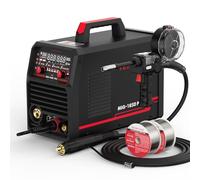 YESWELDER 185A Soldador MIG 6 en 1, Pistola de Carrete 150A, Alambre de Soldadura 0,8 mm 0.9 kg 2 Paquetes