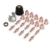 YESWELDER 23 unids Plasma Cutting Torch Consumibles Sets Punta Electrodo para IPL50 Plasam Cutting Torch