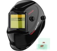 YESWELDER Color Verdadero Careta Soldar Automatica 92.5x42.5mm, Mascara de Soldar Bloqueo de Luz Azul, Capucha Casco de Soldadura Sombra Ancha 4/9-13 para TIG MIG ARC Grind