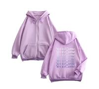 Yet To Come De La Sudadera con Capucha De Mercadería De La Gira Jungkook V Jimin Rapmonster Jhope Jin Suga Sweatshirt For Men Mujeres Fans De Niñas Purple-S