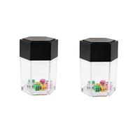 Yetaha 2 piezas de dados, bomba, trucos mágicos, explosión, dados de explosión, accesorios mágicos para primer plano, fiesta, escenario, ilusión, mago, broma, broma