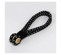 YETGFBH AlzapañOs Cortinas，Recoge Cortinas 4 PCS Cortina magnética Holder Clip Cuerda Correa Hebilla Tiebacks Tieback Accesorios(Black)