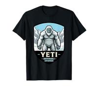 Yeti Abominable Criatura Montaña Muñeco de Nieve Camiseta