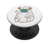 Yeti agita y se regocija Muñeco de Nieve PopSockets PopGrip Adhesivo