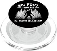 Yeti Bigfoot me VIO Pero Nadie le cree Sasquatch PopSockets PopGrip para MagSafe