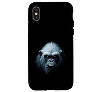 Yeti Cara Nieve Criatura Montaña Leyendas Arte Carcasa para iPhone X/XS