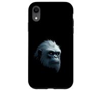 Yeti Cara Nieve Criatura Montaña Leyendas Arte Carcasa para iPhone XR
