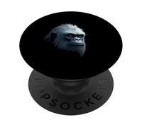 Yeti Cara Nieve Criatura Montaña Leyendas Arte PopSockets PopGrip Adhesivo