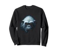 Yeti Cara Nieve Criatura Montaña Leyendas Arte Sudadera