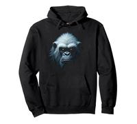 Yeti Cara Nieve Criatura Montaña Leyendas Arte Sudadera con Capucha
