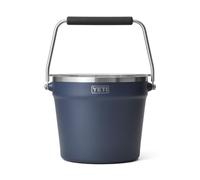 YETI Cubo para bebidas, azul marino | Cubo de hielo aislado de doble pared con mango resistente para botellas, latas y entretenimiento al aire libre