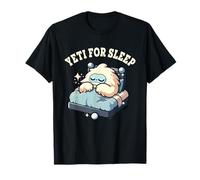 Yeti For Sleep - Pijama de muñeco de Nieve Abominable Sasquatch Camiseta