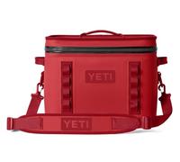 YETI Hopper Flip 18 - Bolsa térmica grande (rojo rescate) - Aislamiento ColdCell y cremallera Hydrolok a prueba de fugas - Bolsa térmica portátil para días completos - Se adapta a 30 latas o hielo de