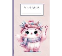 Yeti Notizbuch: Geschenk mit Schneemensch niedlicher Yeti auf Notizheft liniert als Tagebuch Schulheft und Hausaufgabenheft Geschenkidee mit Yetimotiv für Mädchen und Fabelwesen Fans von Yetis