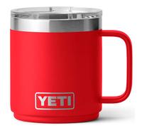 YETI Rambler Mug, Vacuum Insulated Stainless Steel Stackable Mug with Magslider Lid, Rescue Red, 10 oz (296 ml)