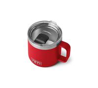 YETI Rambler 14 oz Stackable Mug Vacuum Insulated Stainless Steel with MagSlider Lid Rescue Red