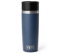 YETI Rambler 16 oz (473 ml) Travel Bottle (Navy) - Drinks Bottle & Coffee Flask for Hot Drinks with Leakproof Commuter Cap - Backpack-Friendly Insulated Coffee Cup - 5 Year Warranty