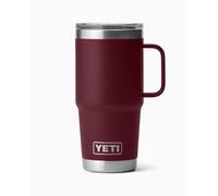 YETI Rambler Travel Mug, Stainless Steel Vacuum Insulated Mug with Stronghold Lid, Wild Vine Red, 20 oz (591 ml)
