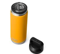 YETI Rambler Botella de 26 oz, A prueba de fugas, Aislada al vacío, Acero inoxidable con tapa Chug, Beekeeper