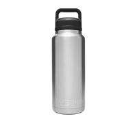 YETI Rambler Botella de 36 onzas, aislada al vacío, acero inoxidable con tapa para beber, inoxidable