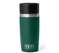 YETI Rambler Botella de viaje, botella de acero inoxidable aislada al vacío con tapa Hotshot, verde bosque negro, 354 ml