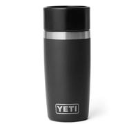 YETI Rambler - Botella de viaje, botella de acero inoxidable aislada al vacío con tapa para viajes, color negro, 354 ml