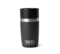YETI Rambler - Botella de viaje, termo de café de acero inoxidable aislado al vacío con tapa a prueba de fugas, color negro, 8 onzas líquidas