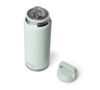 YETI Rambler Bottle Chug, botella de acero inoxidable aislada al vacío con tapa a prueba de fugas, Ridgeline, 36 onzas (1 L)
