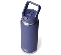 YETI Rambler C Straw Bottle, Stainless Steel Vacuum Insulated Bottle with Straw Cap, Moon Dust, 26 oz (769 ml)