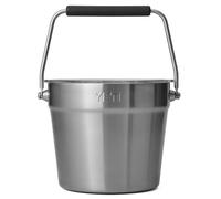 YETI Rambler - Cubitera para bebidas, doble pared aislada al vacío con tapa, acero inoxidable, 7,6 L