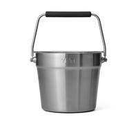 YETI Rambler - Cubitera para bebidas, doble pared aislada al vacío con tapa, acero inoxidable, 7,6 L