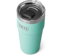 YETI Rambler Cup, Vacuum Insulated Stainless Steel Stackable Cup with Magslider Lid, Seafoam, 20 oz (591 ml)