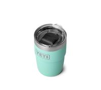 YETI Rambler Cup, Vacuum Insulated Stainless Steel Stackable Cup with Magslider Lid, Seafoam, 8 oz (237 ml)