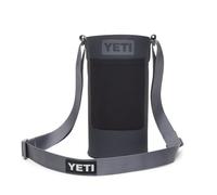 YETI Rambler - Eslinga grande para botella de agua, color carbón | Portabotellas de agua duradero con correa para el hombro, bolsillo Joey y base moldeada para transporte vertical e