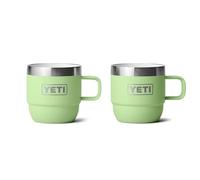 YETI Rambler Espresso Mug, Vacuum Insulated Stainless Steel Stackable Mug, Key Lime, 2 Pack 6 oz (177 ml)