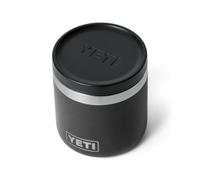 YETI Rambler Food Jar, Stainless Steel Double Wall Vacuum Insulated Container, Leakproof MagVent Lid, Durable & Dishwasher Safe Meal Jar for Travel or Office, Black, 8 oz (237 ml)