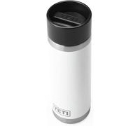 YETI Rambler Hotshot Bottle, Vacuum Insulated Stainless Steel Bottle with Hotshot Cap, White, 18 oz (532 ml)