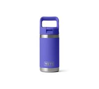 YETI Rambler Jr. - Botella infantil de 12 onzas, con tapa de pajita, color violeta ultramar