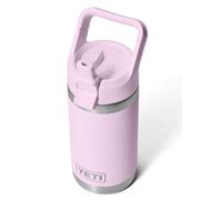 YETI Rambler Jr Kids Bottle, Vacuum Insulated Stainless Steel Bottle with Straw Cap, Cherry Blossom, 12 oz (354 ml)